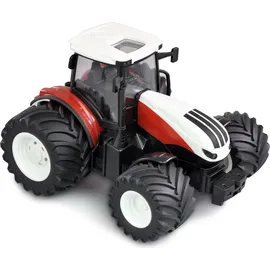 AMEWI RC-Landmaschine Traktor mit Kippanhänger 2,4CH RTR rot-weiß (22600)