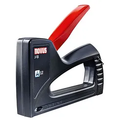 novus Handtacker J-13 schwarz-rot