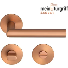 Meintürgriff Drückergarnitur Toulouse Flachrosette Roségold