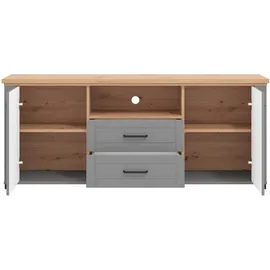 Home Affaire Valencia TV-Board 147 cm x 47,5 cm x 41 cm Braun MDF