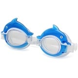 BigBuy Sport Schwimmbrille für Kinder, Delfinblau