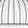 Brilliant Blacky 1-flg. 40 cm schwarz matt