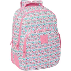 Blumenstarker Schulrucksack Moos Flores – Farbe, Funktion & Komfort vereint