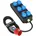 Portabler BSV P 2m Kabel 6x 230V/16A Steckdosen 400V/16A IP44