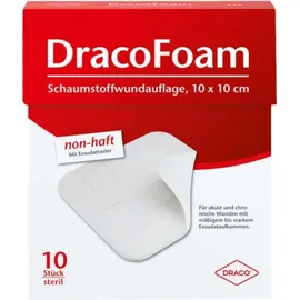 dr. ausbüttel gmbh & co. kg DracoFoam Schaumstoff Wundauflage 10x10cm 10 st