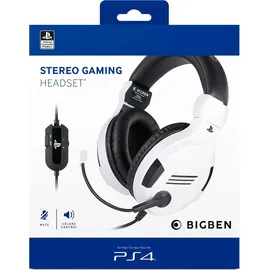 Bigben Interactive BigBen Gaming Headset V3 PS4 weiß (BB381436/PS4OFHEADSETV3WHITE)