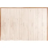 Home Affaire Passepartout Chamara aus massivem Eichenholz, in verschiedenen Breiten erhältlich beige 316 cm x 221 cm x 5 cm