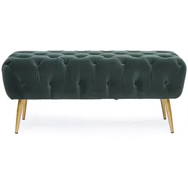 BIZZOTTO Sitzbank Giacinta Samt Grün 103 x 40 x 48 cm