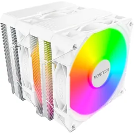 Montech NX600 ARGB CPU-Kühler - weiß, 120 mm