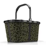 Reisenthel carrybag, Schwarz, Braun, Aluminium, Polyester, Einkaufswagen, 22 l, 480 mm, 280 mm - Schwarz/Braun