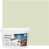 Preismaxx Mattlatex urban colors, bunte Wandfarbe, grün, hellgrün, light green 5L