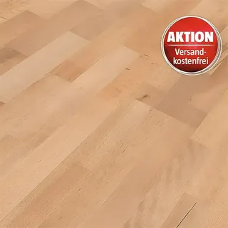 LOGOCLIC Fertigparkett Buche  (1.085 x 180 x 12 mm, Schiffsboden)