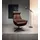 BeType Drehsessel Be Organic High Back Leder 81 x 92 x 83 cm Braun drehbar