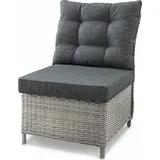 Destiny Singlemodul PALMA Aluminium, Polyrattan, vintage weiß