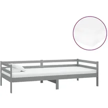 vidaXL Tagesbett 90 x 200 cm Grau