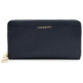 Lazarotti Bologna Leather Geldbörse Leder 19 cm navy