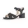 Gabor comfort Absatz Sandalette für Damen, schwarz, 40.5 EU / 7 UK