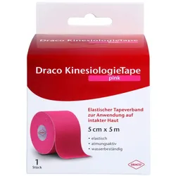 Draco Kinesiologietape 5 Cmx5 M Pink