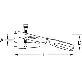 KS Tools Schlauchklemmenzange 115.1056
