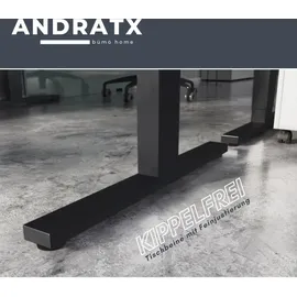 bümö Schreibtisch Andratx Eiche / Schwarz