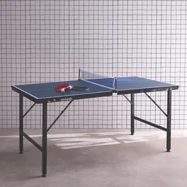 sweeek Mini Indoor Tischtennisplatte Klappbar Blau