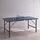 sweeek Mini Indoor Tischtennisplatte Klappbar Blau