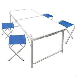 Active Klapptisch Set Weiß