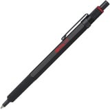 rOtring 600 Kugelschreiber | mittlere Spitze | Schwarze Tinte | schwarzer Schaft | nachfüllbar, 1 Stück (1er Pack)