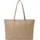Valentino Special Martu Shopper Kunstleder Beige/Gold