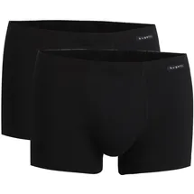 Bugatti Herren Shorts, - FLEXCITY, Boxer Pants, Stretch Cotton, Schwarz 2XL