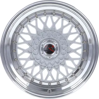 r-style wheels R-Style RS1 Silber Horn Poliert Alufelge 15 Zoll ET20 4x100 ML73,1