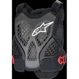Alpinestars A-6 Plasma Schutzweste - Black / Anthracite Red - M