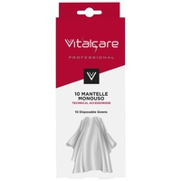 Vitalcare | Zubehör zum Färben - Kit mit 10 Einwegumhängen, professioneller Friseurumhang, Umhänge zum Haarschneiden