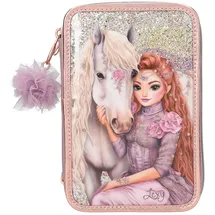 DEPESCHE TOPModel 3 Fach Federtasche VIVA VIOLET