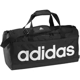 Adidas Essentials Linear Duffelbag Black / White M
