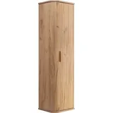 Rodan Hochschrank 139 x 35,5 x 31,5 cm Braun/Gold Holz