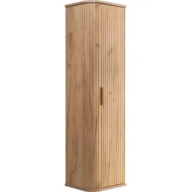 Rodan Hochschrank 139 x 35,5 x 31,5 cm Braun/Gold Holz