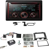 Pioneer FH-S820DAB DAB+ Bluetooth Einbauset für Mercedes Sprinter W906 Crafter