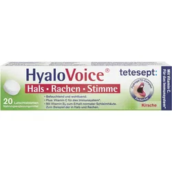 Tetesept HyaloVoice Hals Rachen Stimme Lutschtabletten