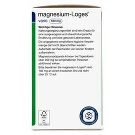 magnesium-Loges vario 100 mg Kapseln 180 St.
