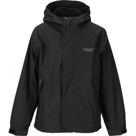 Weather Report Regenanzug 2er Set Jagger Jr AWG Rain", mit wasser- und winddichter Ausstattung 1001 Black 152, schwarz,