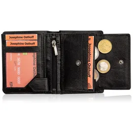 Josephine Osthoff Handtaschen-Manufaktur Josephine Osthoff Geldbörse unisex Portemonnaie schwarz