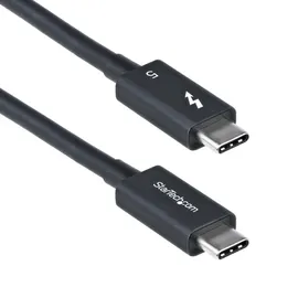 Startech StarTech.com 1m Thunderbolt 5 Kabel, 80Gbps, 120Gbps, 240W PD, 8K60Hz, Thunderbolt-zertifiziertes Kabel, TB4, USB4, USB-C