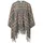 Comma, Indoor-Poncho, beige|mehrfarbig, ONESIZE