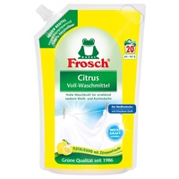 Frosch Citrus Voll-Waschmittel Flüssig 18 WL (5 x 1,8l Beutel)