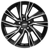 AEZ Havanna dark Black Polished Alufelge schwarz
