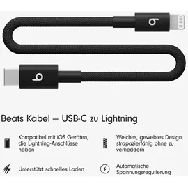 Apple USB-C auf Lightning 0,2 m Schwarz