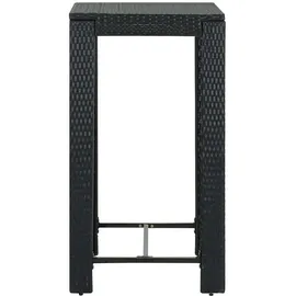 vidaXL Gartenbar-Set 5-tlg. Schwarz