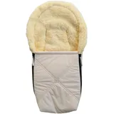 Kaiser Lammfellfußsack für Babyschalen EMMY, beige