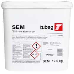tubag SEM Steinersatzmasse weiß - 12,5kg